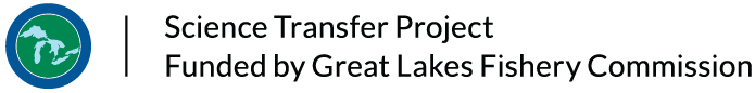 Great Lakes Fisheries Commision - Science Transfer Logo
